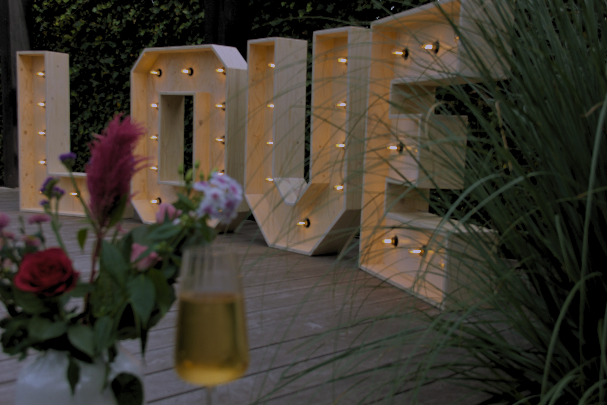 Sfeerbrigade - Lichtletters LOVE